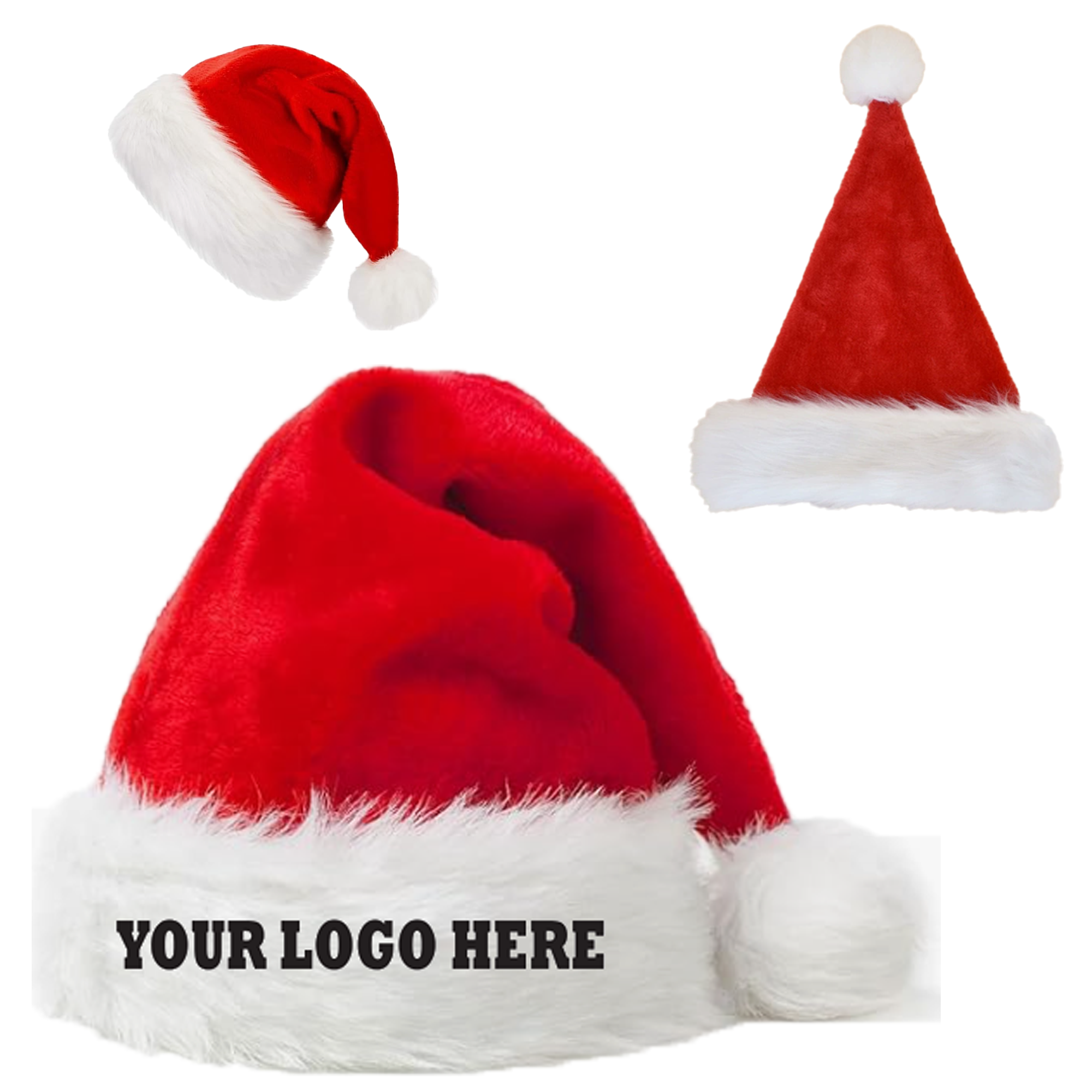Thickened Dense Christmas Decoration Hat 1