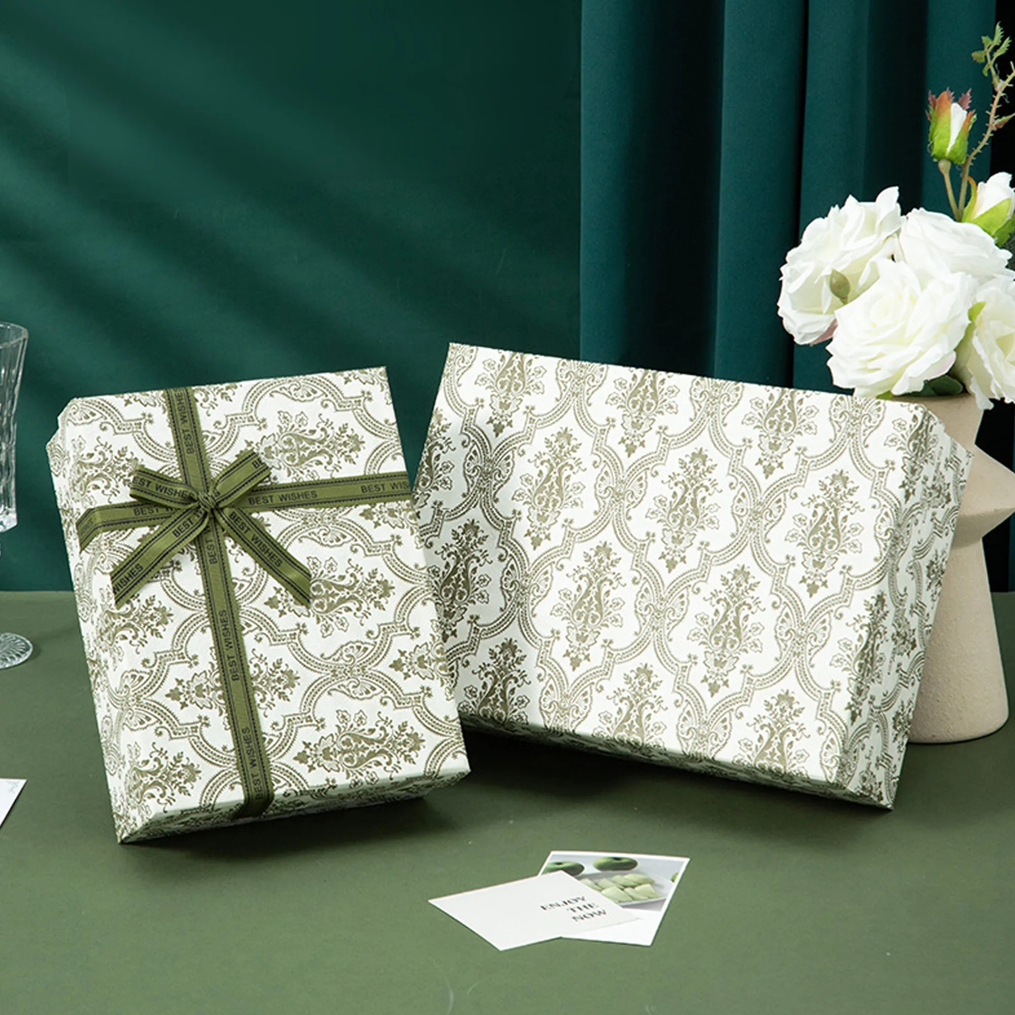 Ribbon Tied Gift Box 3