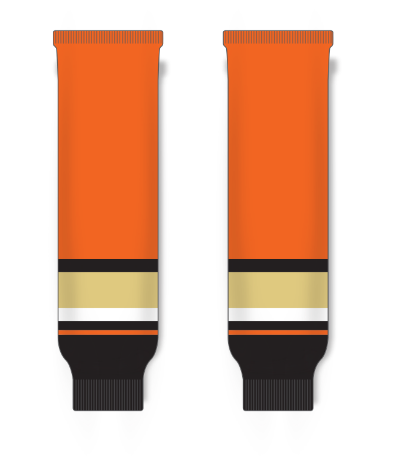 Knitted Striped Hockey Socks HS630-G235 3