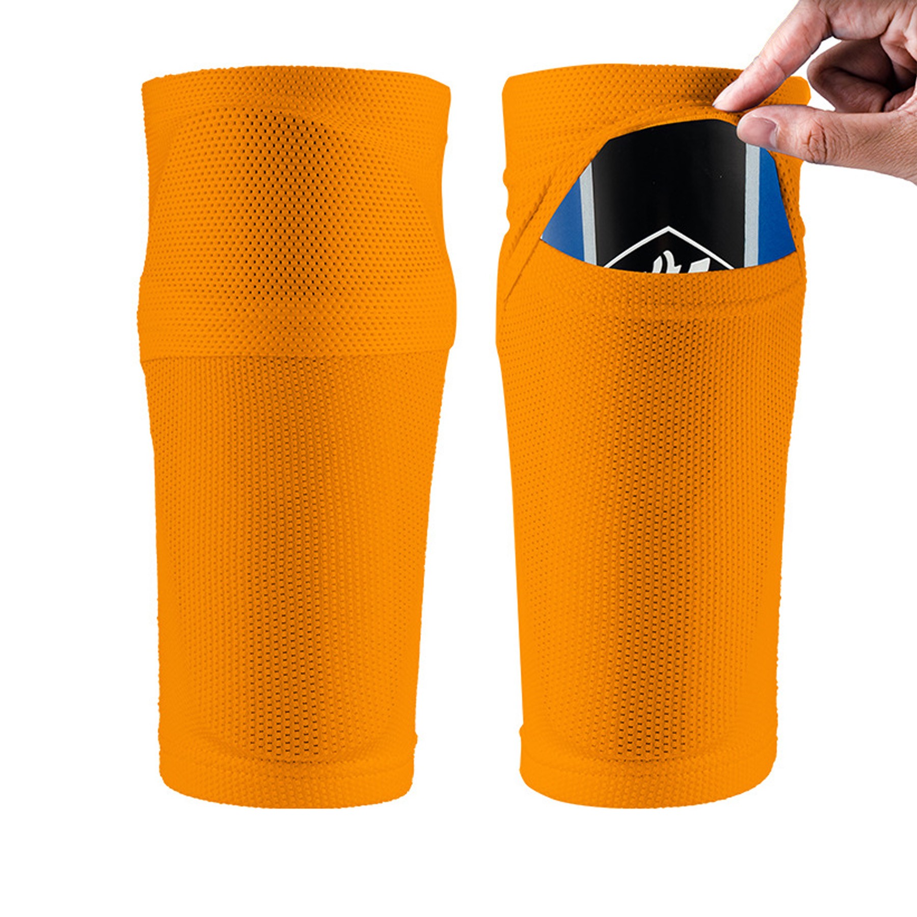 Elastic Soccer Shin Guards Sleeves 8