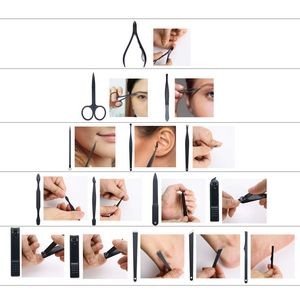 7 Pieces Manicure Set With Pouch 12