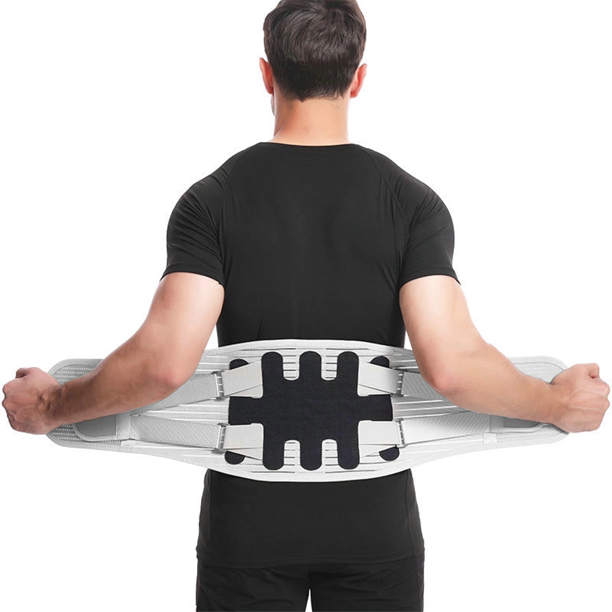 Lower Lightweight Breathable Back Brace Support Belt 2