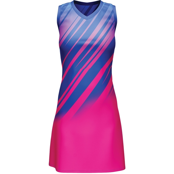 Women's Full Sublimation Premium Netball Dress - PolySpandex 6