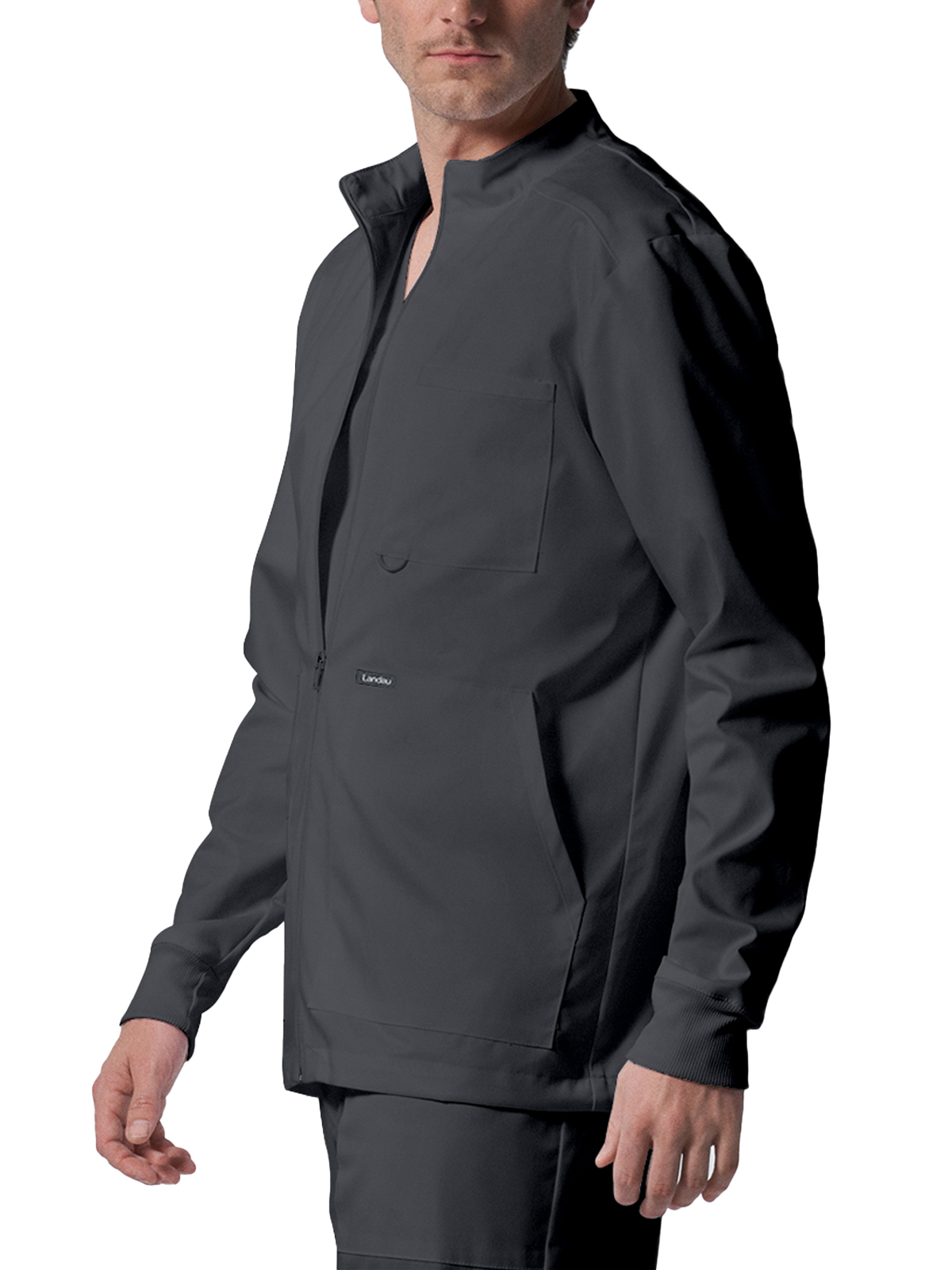 Landau - ProFlex - Men's Four-Pocket Mock Neck Zip-Front Jacket 23