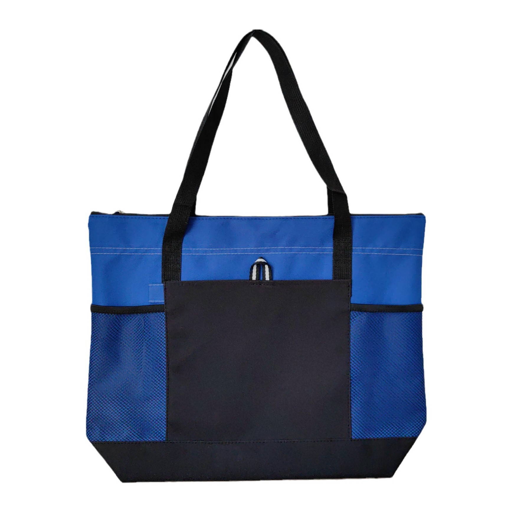 Large Capacity Oxford Business Tote With Zipper, custom tote bag with logo imprint 2