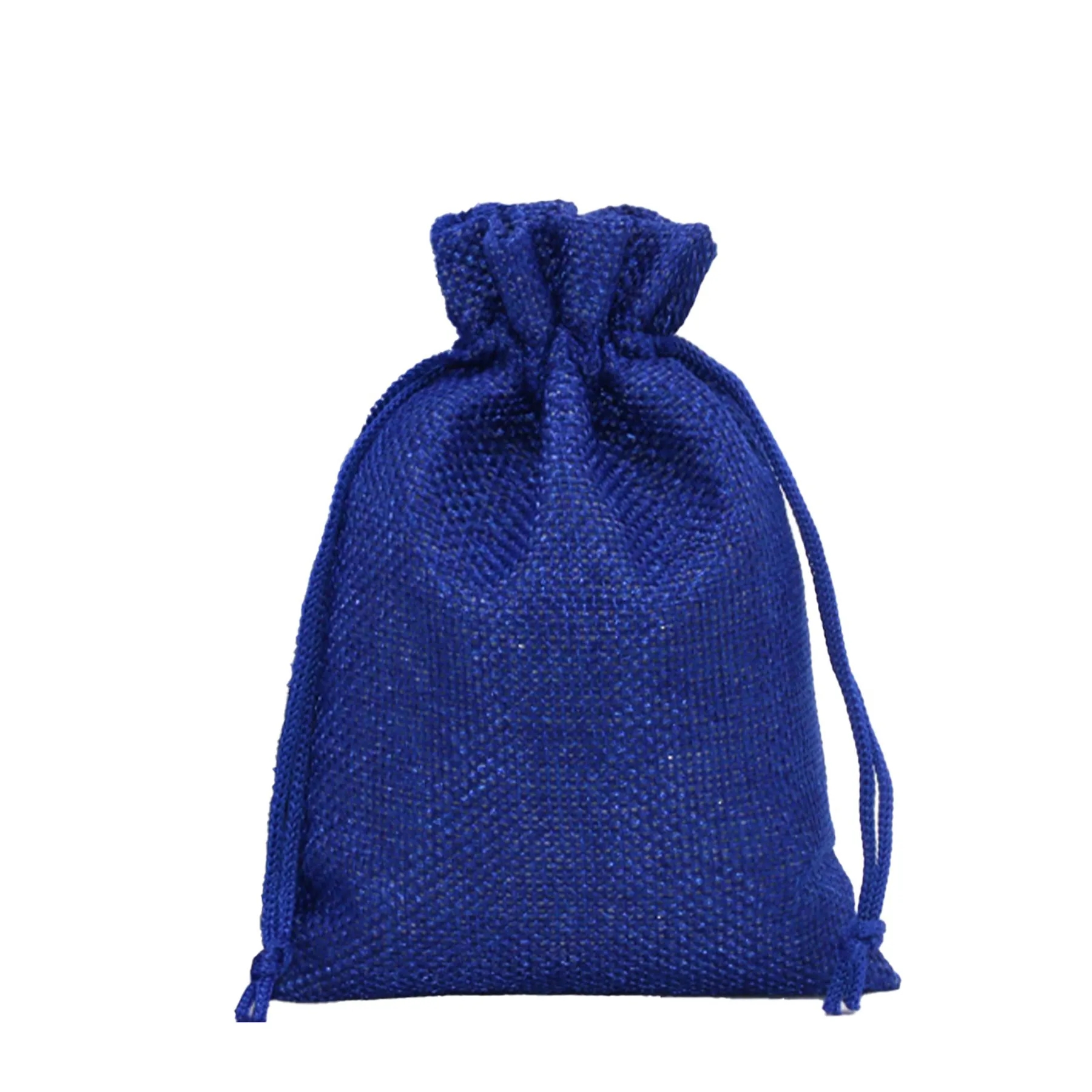 Burlap Drawstring Pocket 13
