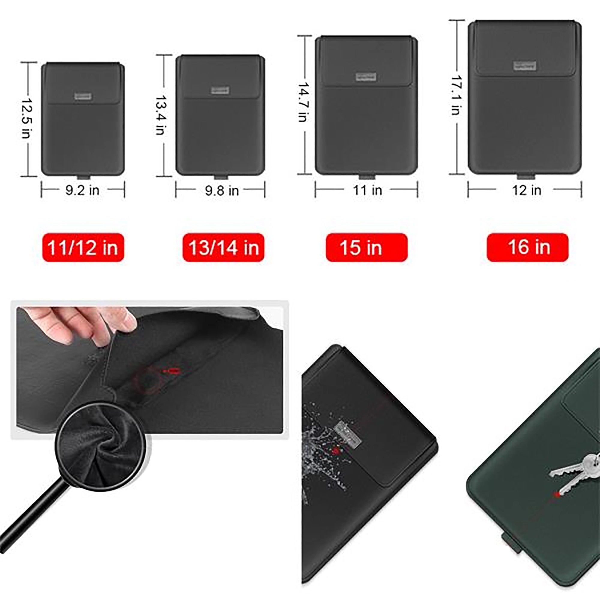 Laptop Sleeve Bag With Stand MOQ 50PCS 8