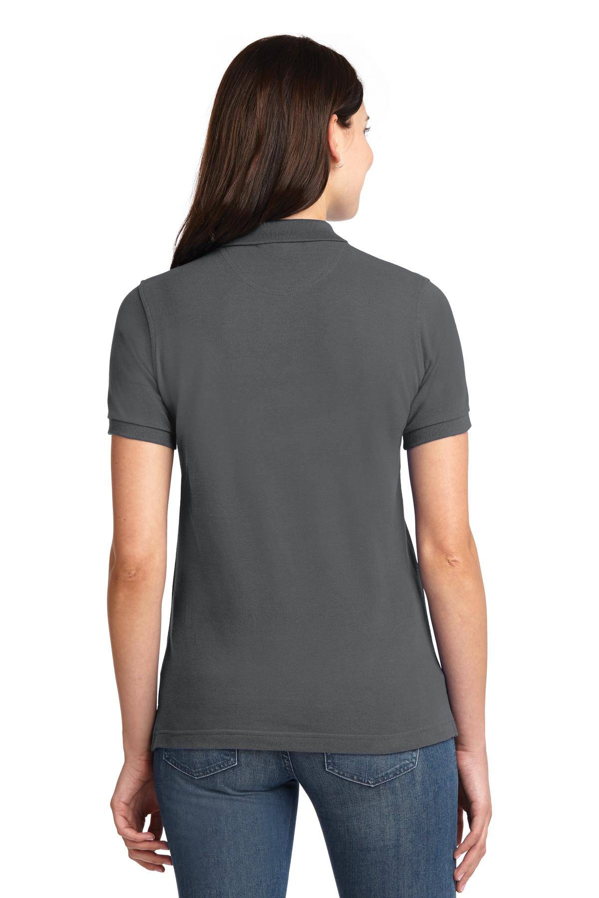 Port Authority Women's Heavyweight Cotton Pique Polo. L420 40