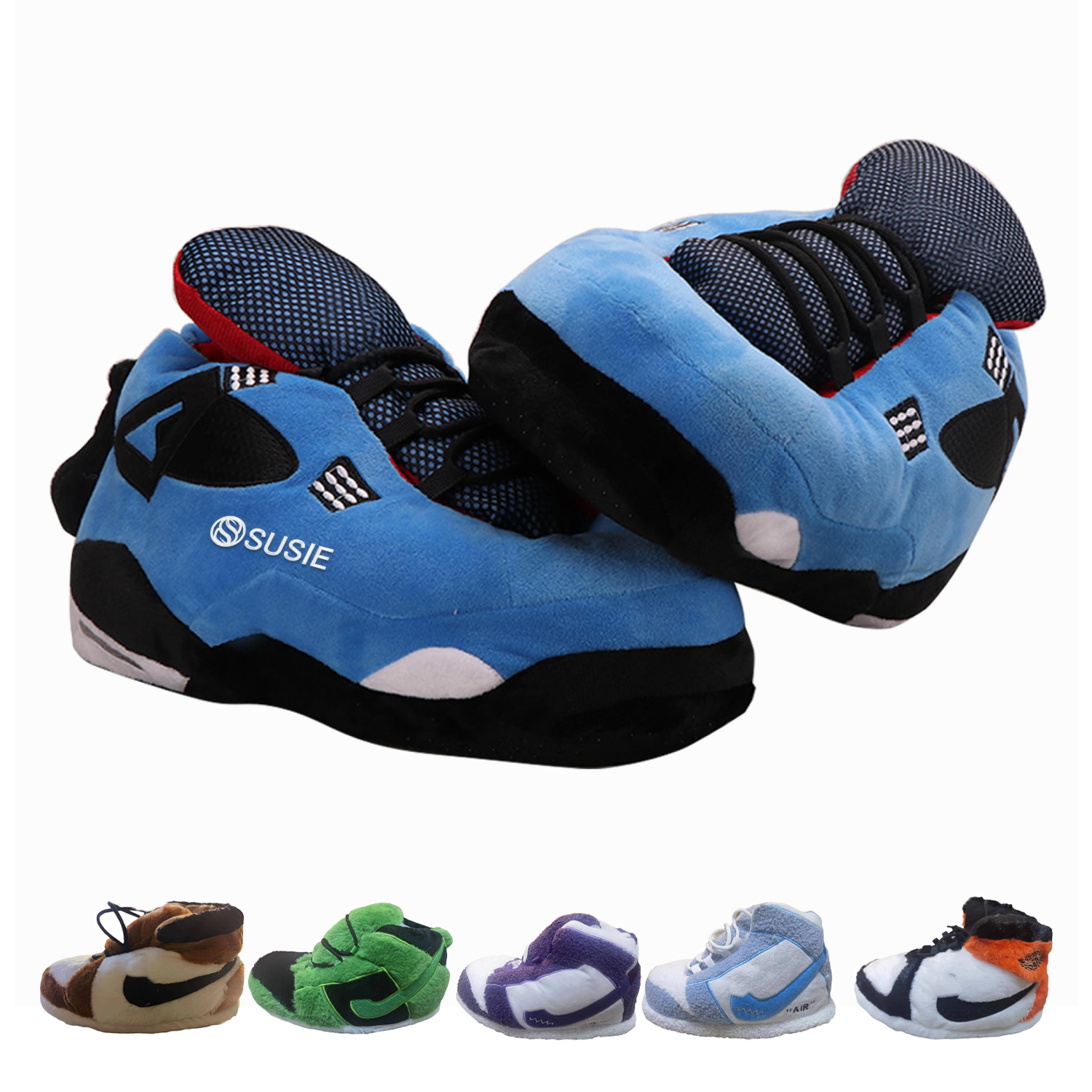 Warm Plush Sneaker Slippers 2