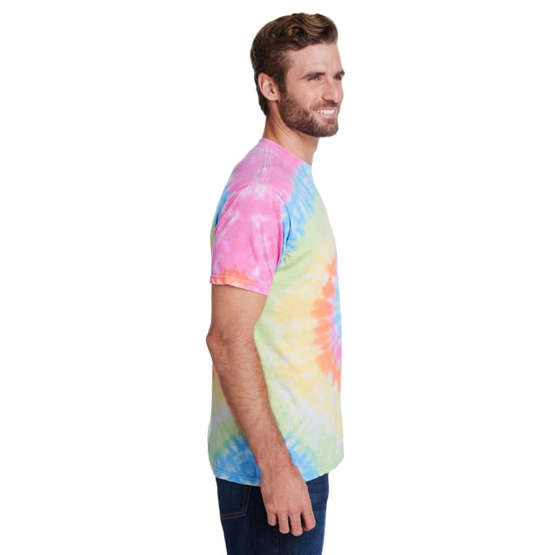 Tie-Dye Adult Burnout Festival T-Shirt 14