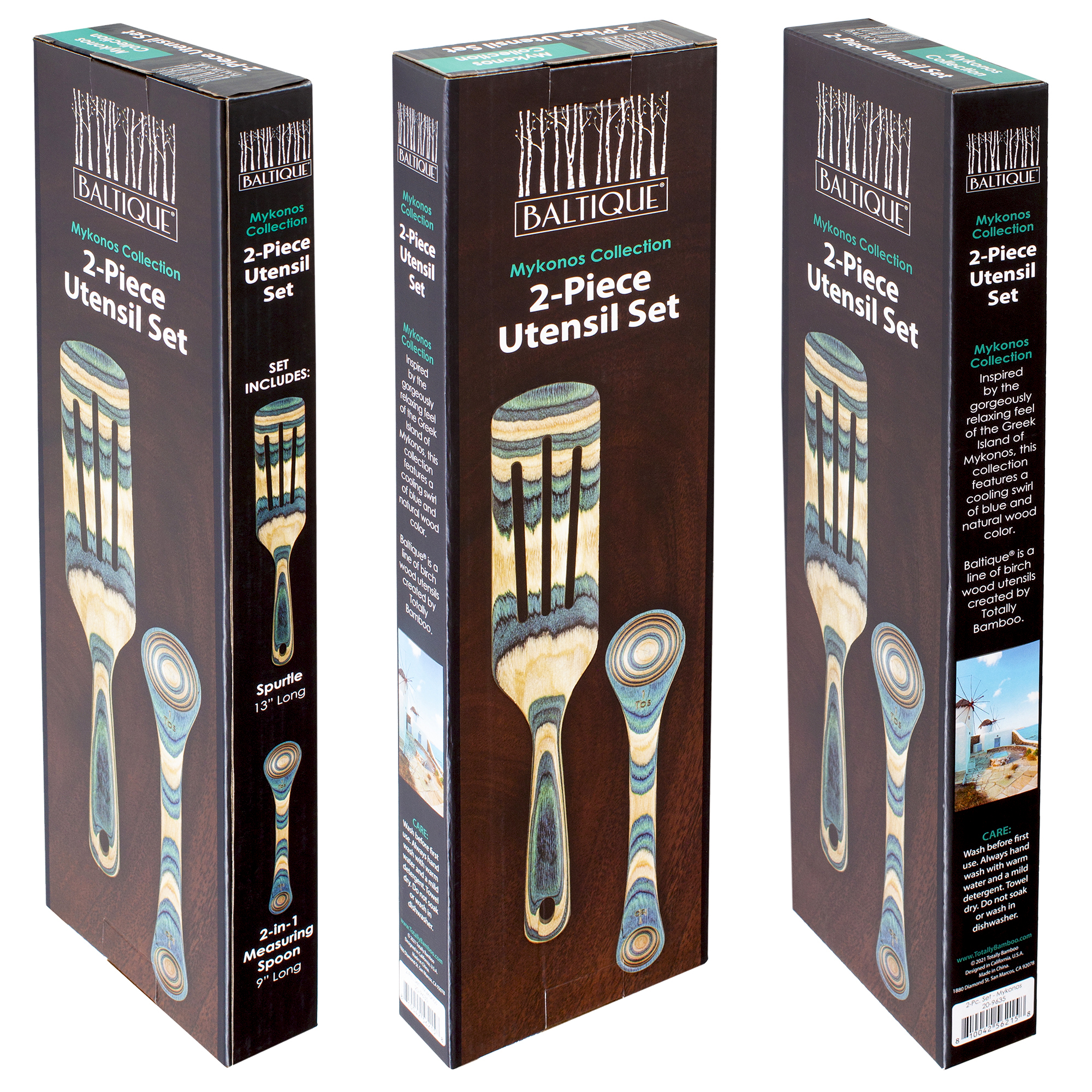 Baltique® Mykonos Collection 2-Piece Cooking Utensil Set 2