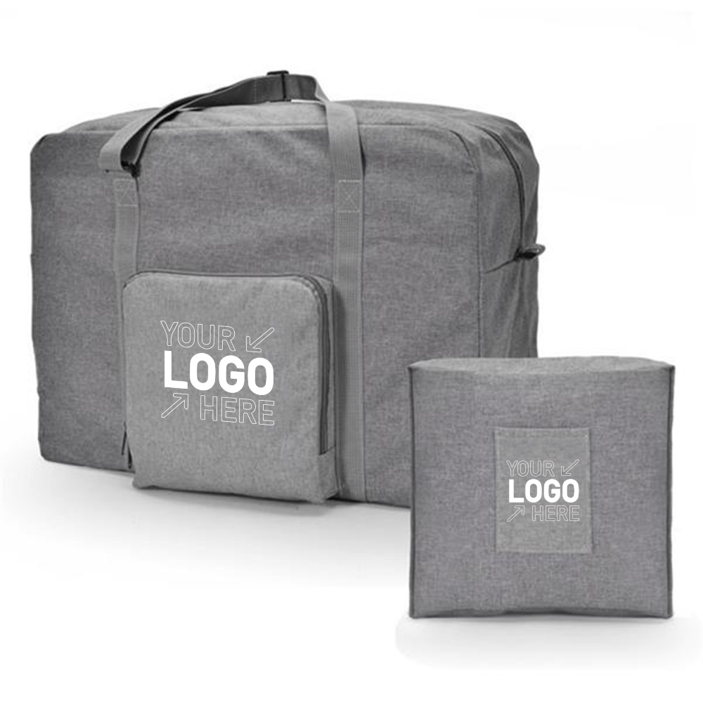 Foldable Travel Bag Luggage Storage for Sports Gym Nylon 4