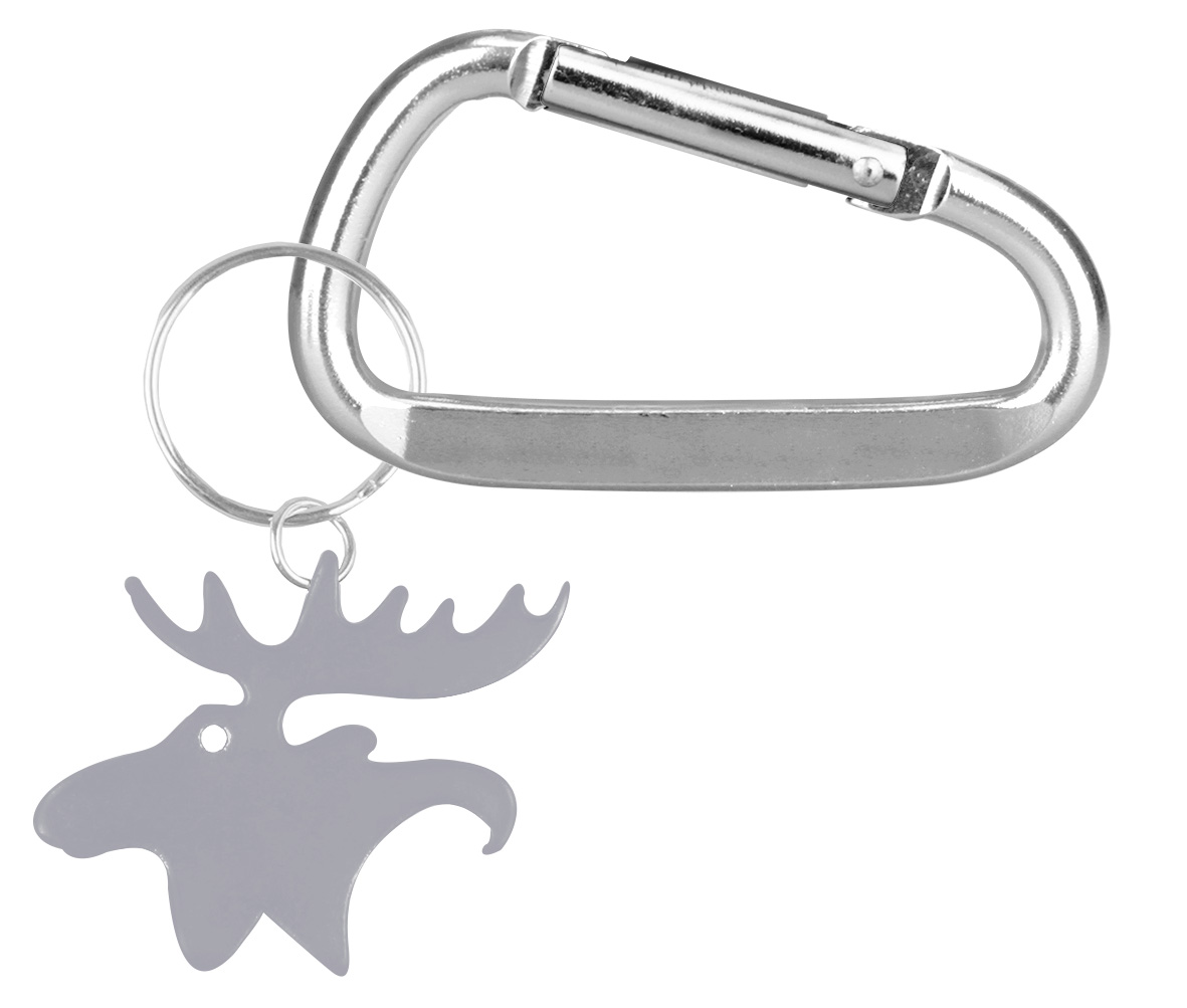 Moose shape bottle opener key chain & Carabiner 4