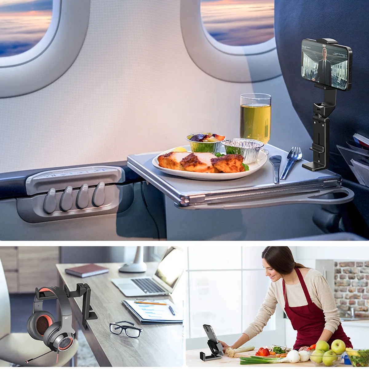 Airplane Phone Holder Mount 2
