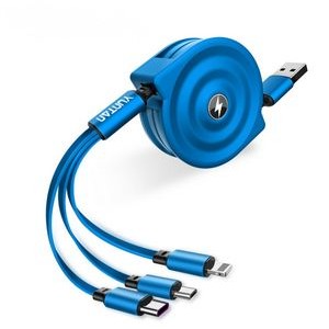 3 In 1 Telescopic Fast Charging Cable 2