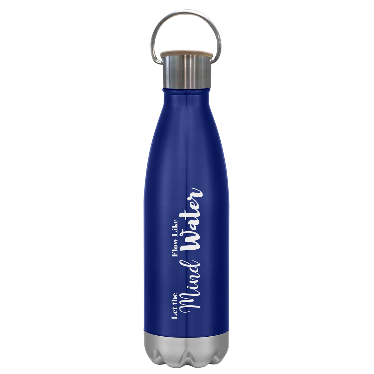 16 Oz. Swiggy Stainless Steel Bottle With Bamboo Lid, custom water bottle with logo imprint 5