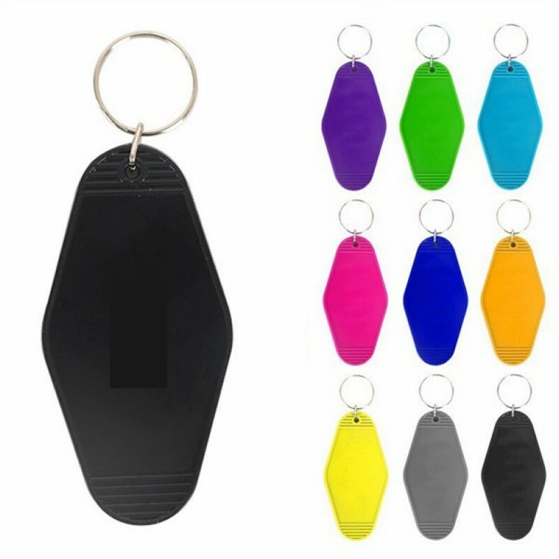 Plastic Hotel Keychain
