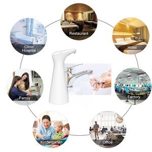 White Auto Sanitizer Dispenser 6