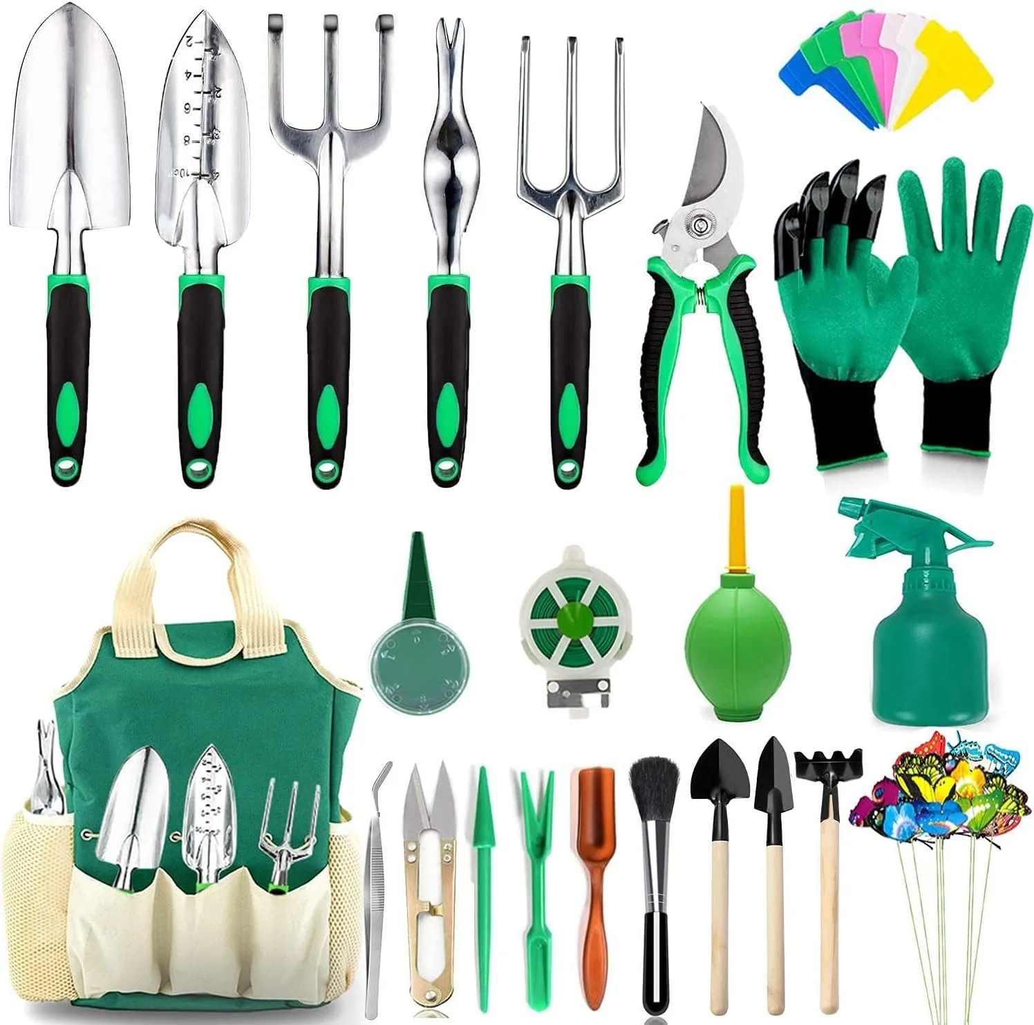 Garden Tool Set With Storage Tote 1