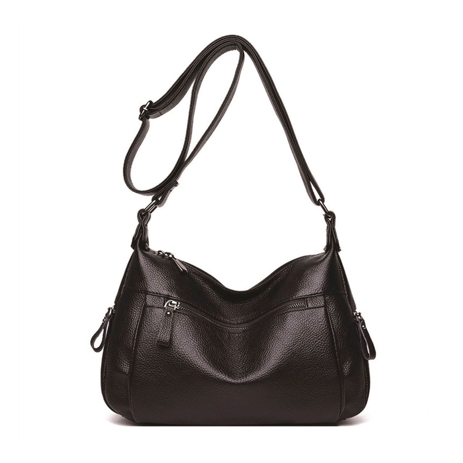 Soft Leather Hobo Shoulder Bag Ladies Crossbody Tote Purses 7