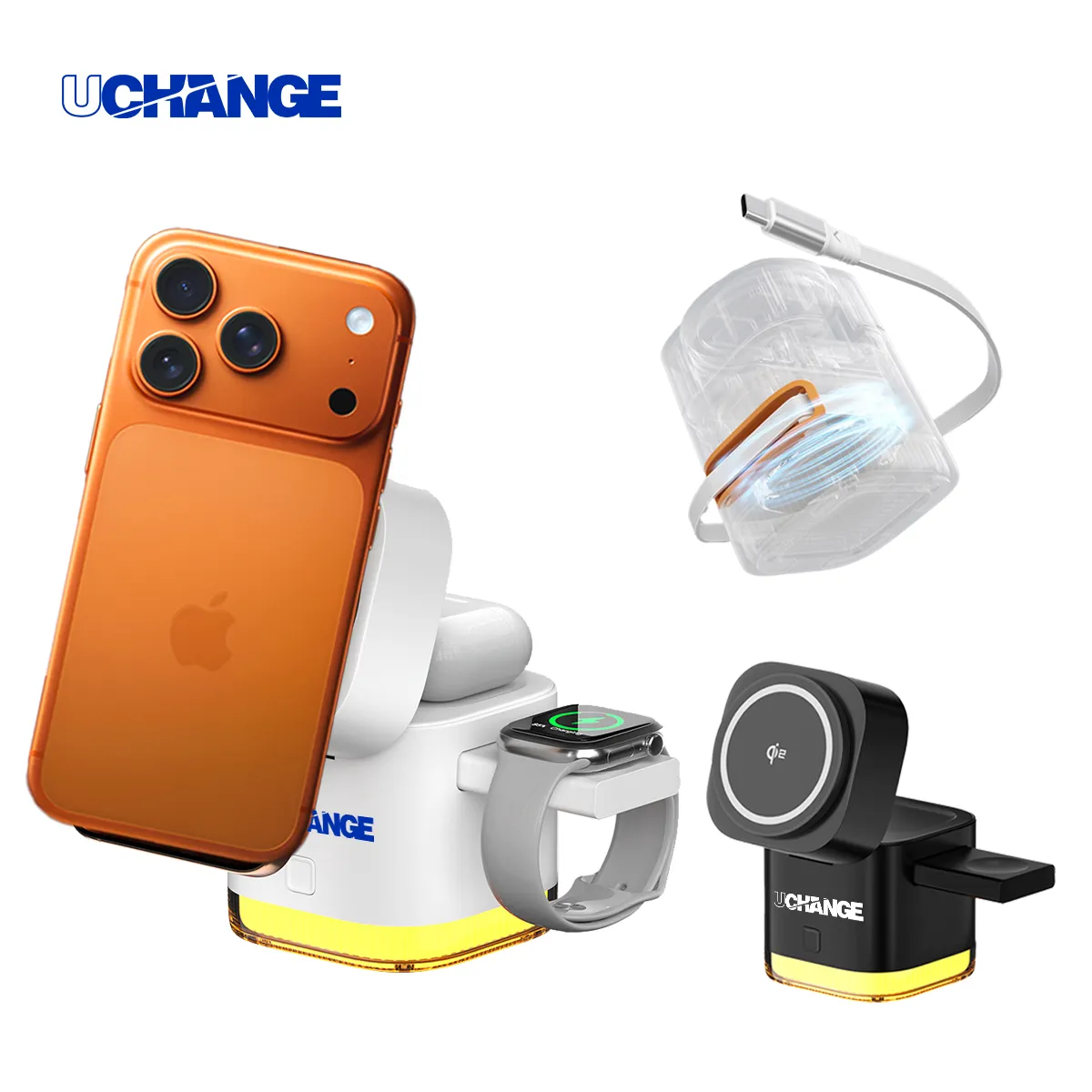 Qi2 MagSafe 5 In 1 Magnetic Wireless Charging Dock 3