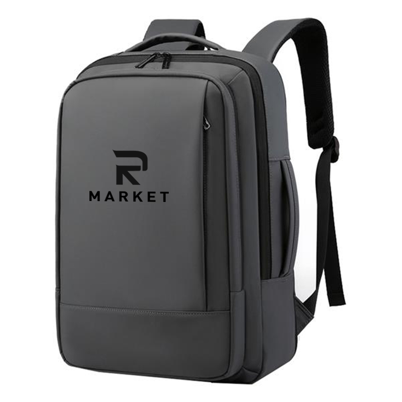 Travel Leather Business Computer Backpack 2