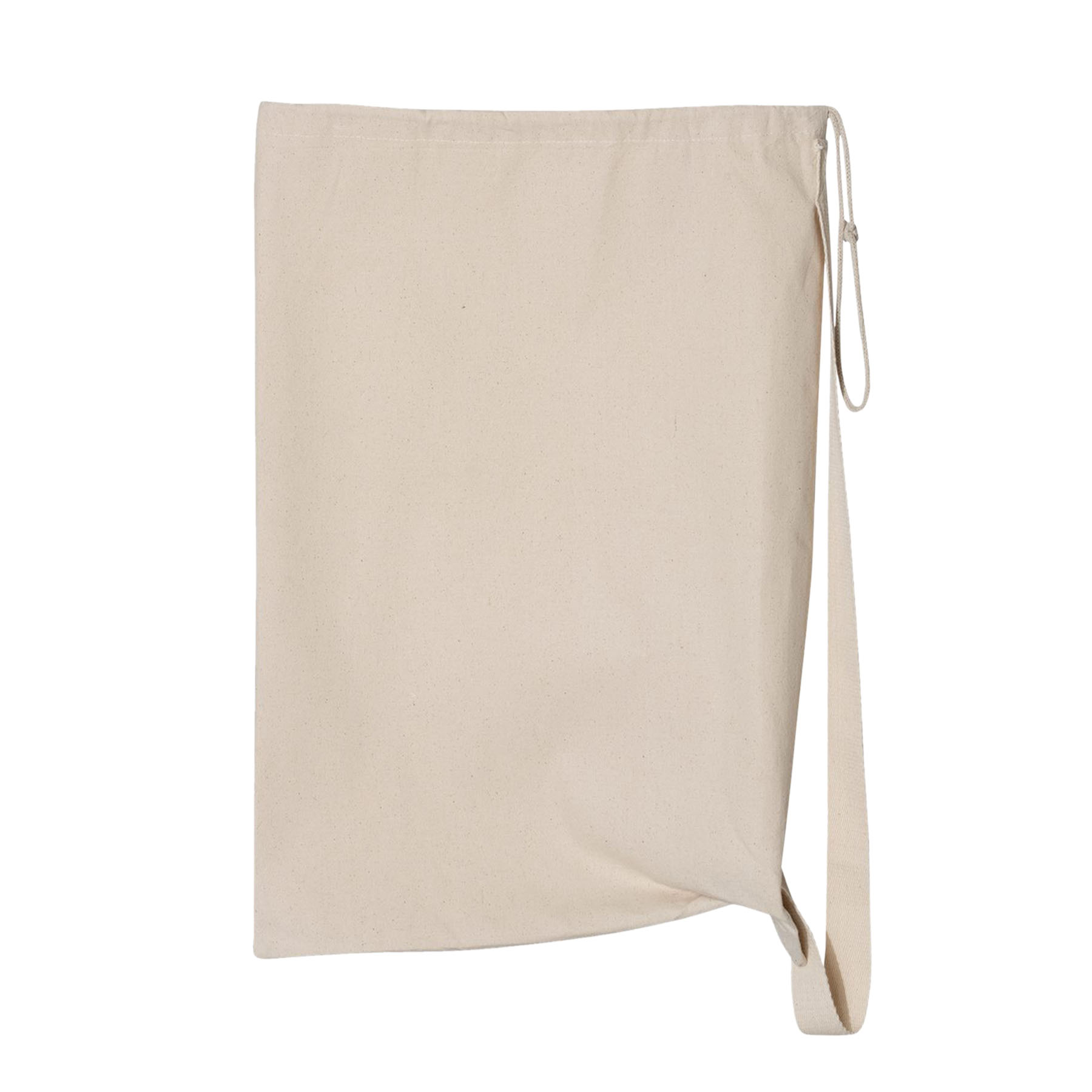 NATURAL HEAVY CANVAS DRAWSTRING LAUNDRY BAG - 22" x 33"_R128NBLY 3