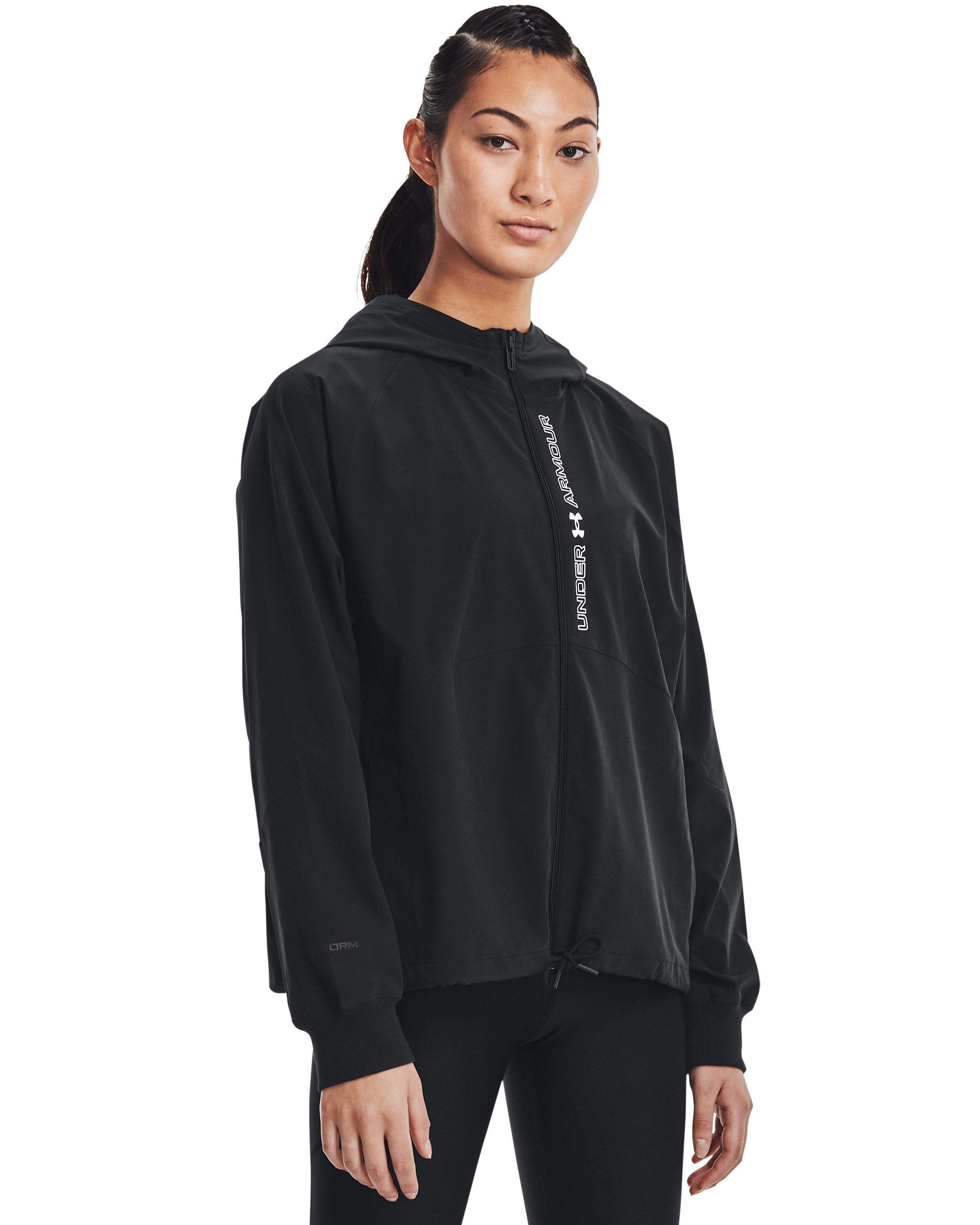 UA Woven Women's Full-Zip Jacket 13