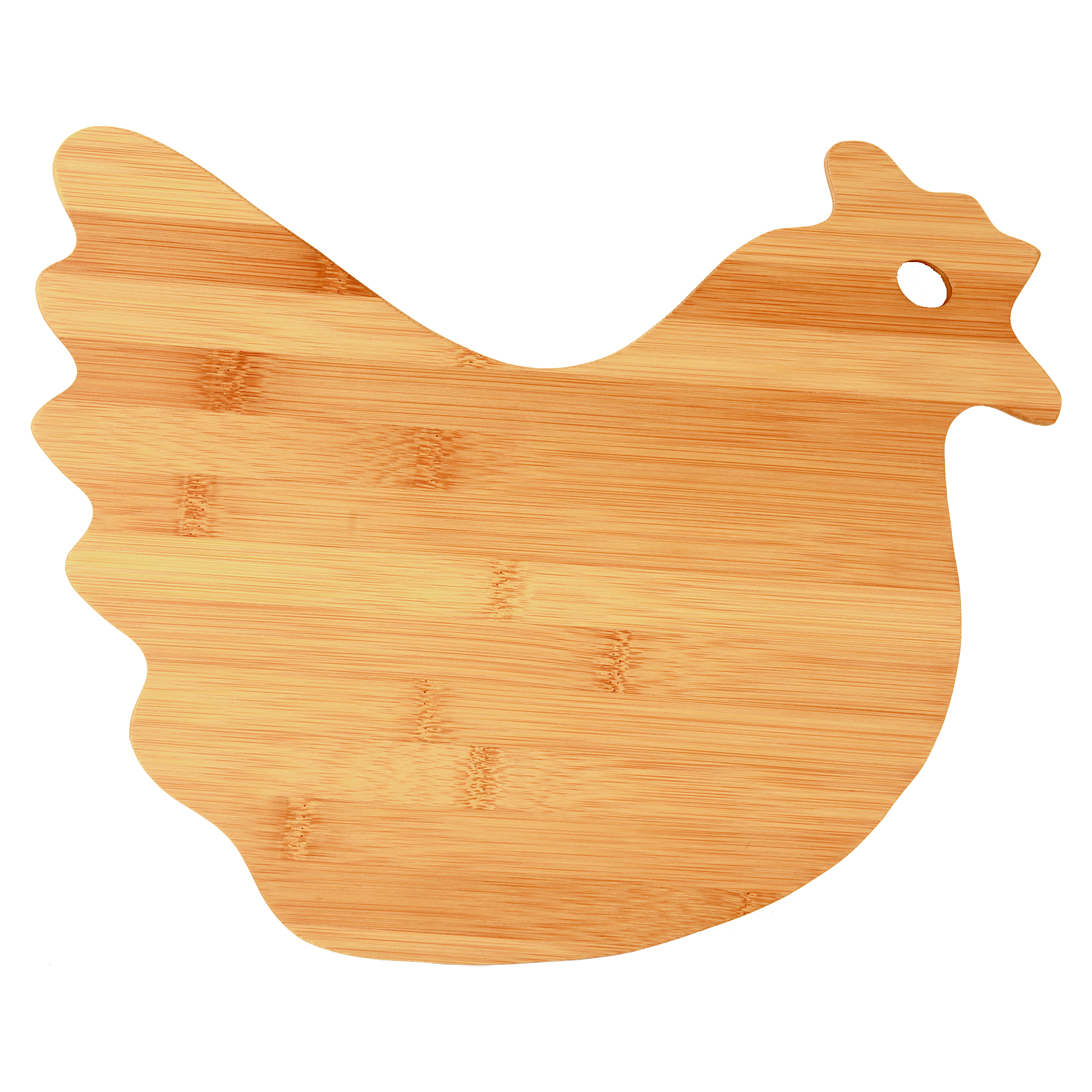 Bamboo Hen-Shaped Cutting Board 2