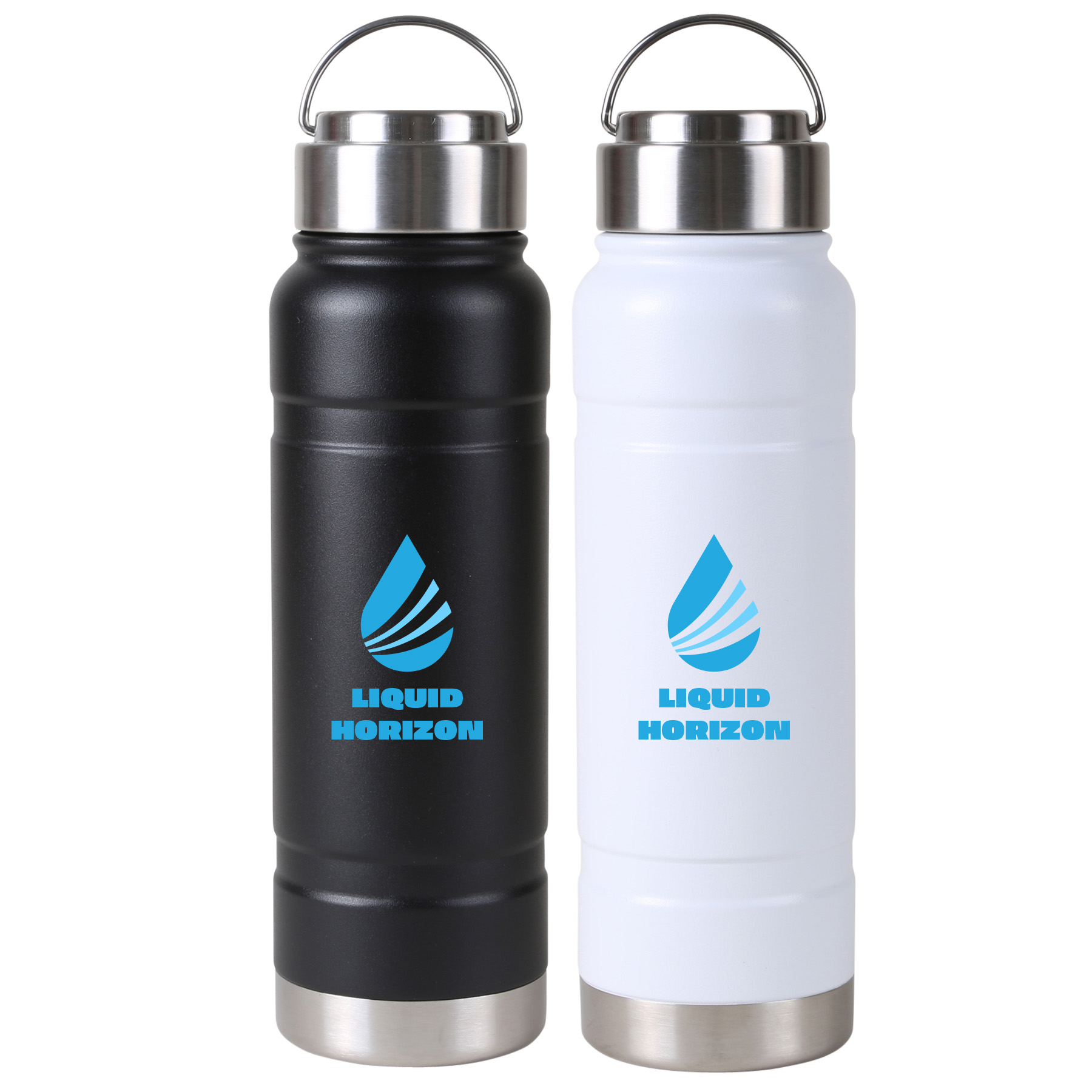 Burleigh Stainless Steel Bottle 650 Ml. (22 Fl. Oz.), custom water bottle with logo imprint 3