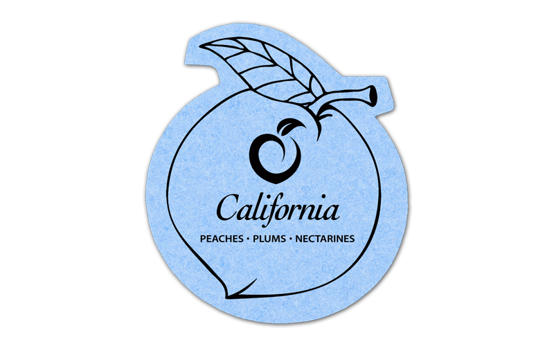 Peach Compressed Sponge 4PC 10