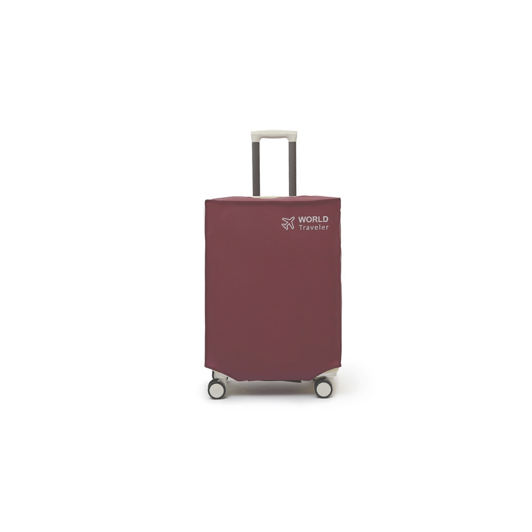 Zippered Clear PVC Suitcase Cover 3