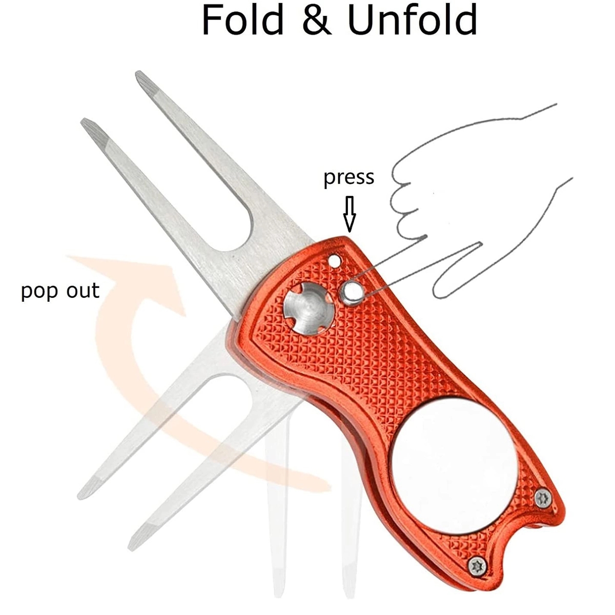 Metal Golf Divot Tool 3