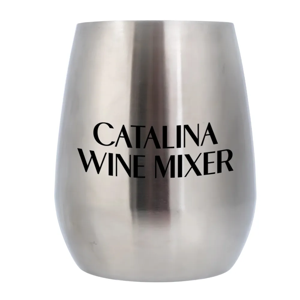 Stainless Steel Insulated Round 1-Bottle Chiller 2