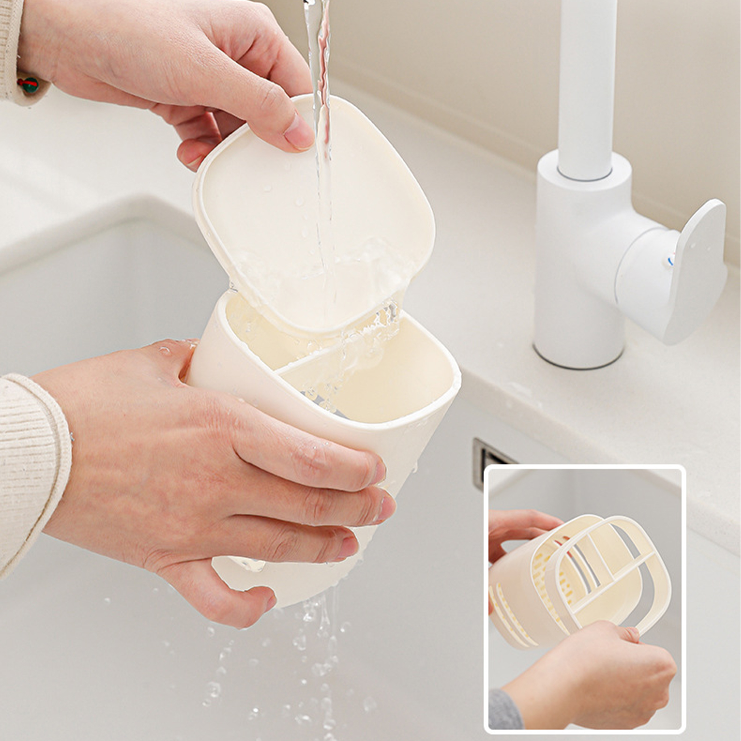 Plastic Multi Functional Storage Tube 3