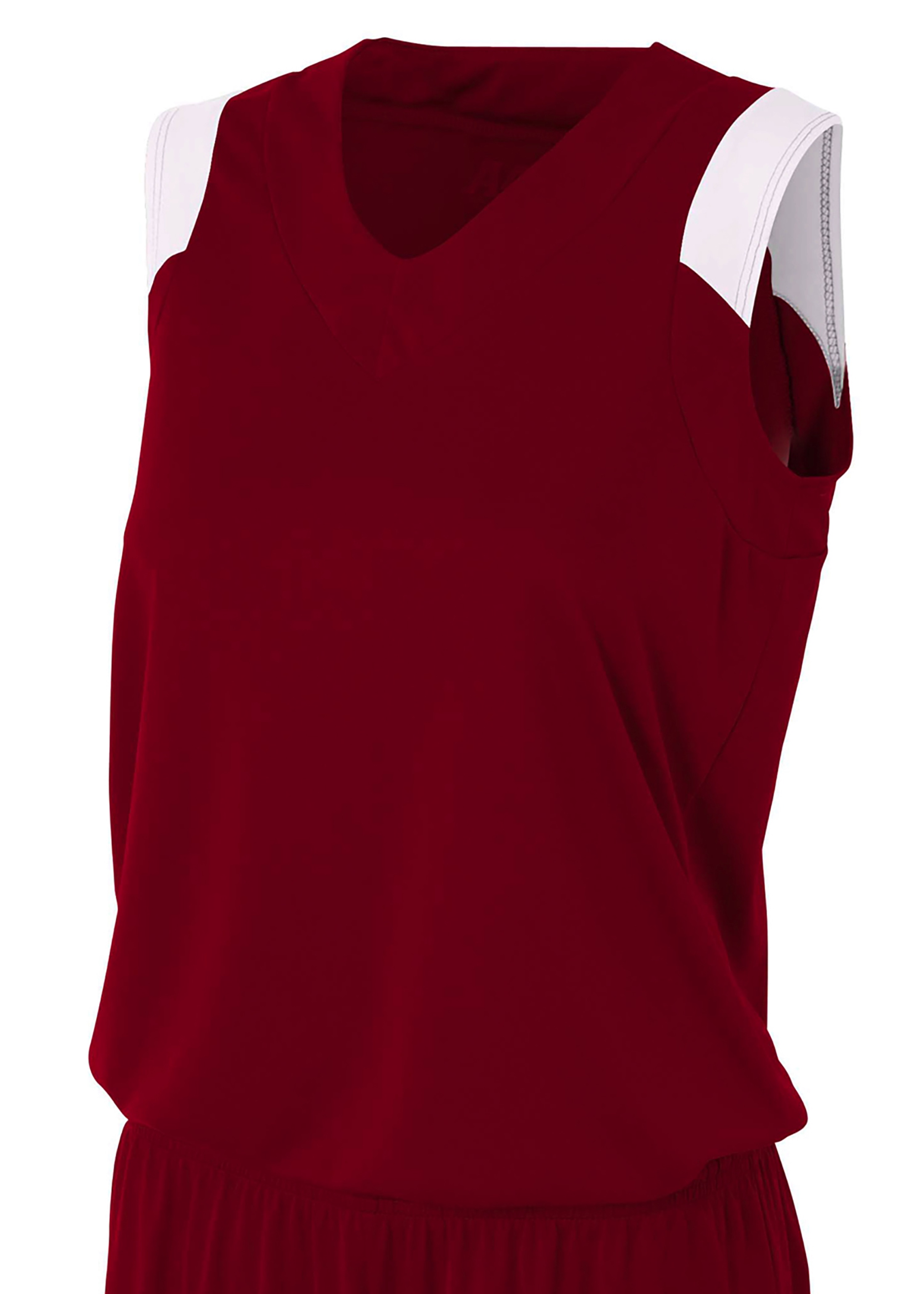 A4 Moisture Management V-Neck Muscle 6