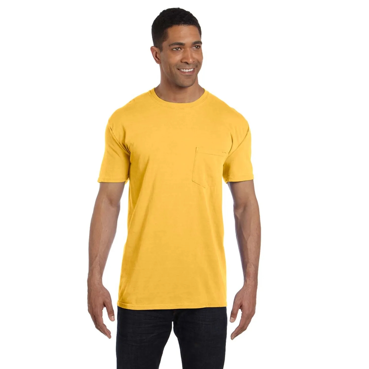 COMFORT COLORS ADULT HEAVYWEIGHT 6.1 OZ. POCKET T-SHIRT 108