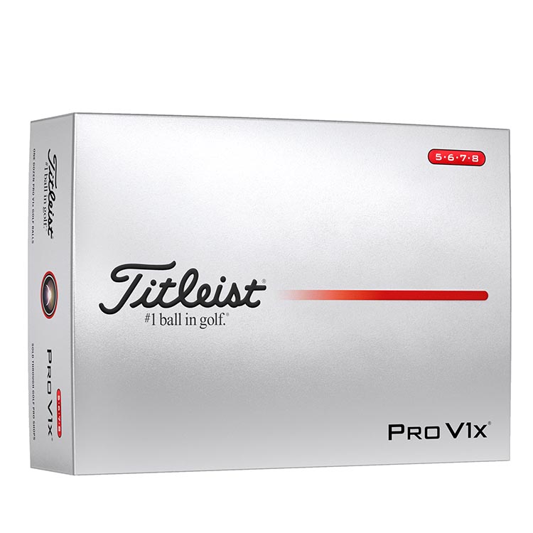 Titleist Pro V1X High numbers 1