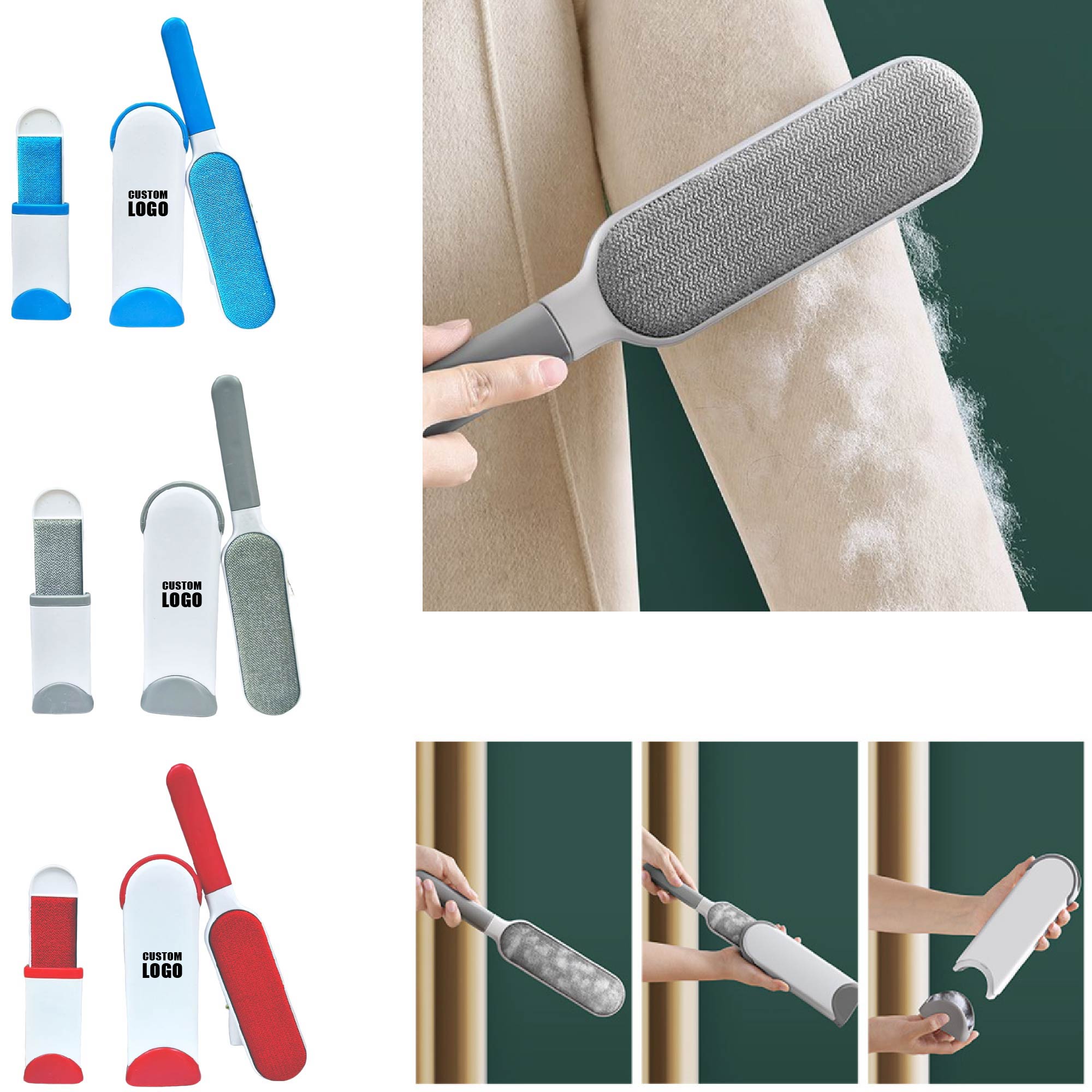 MOQ 10 pcs Clothing Lint Brush 2