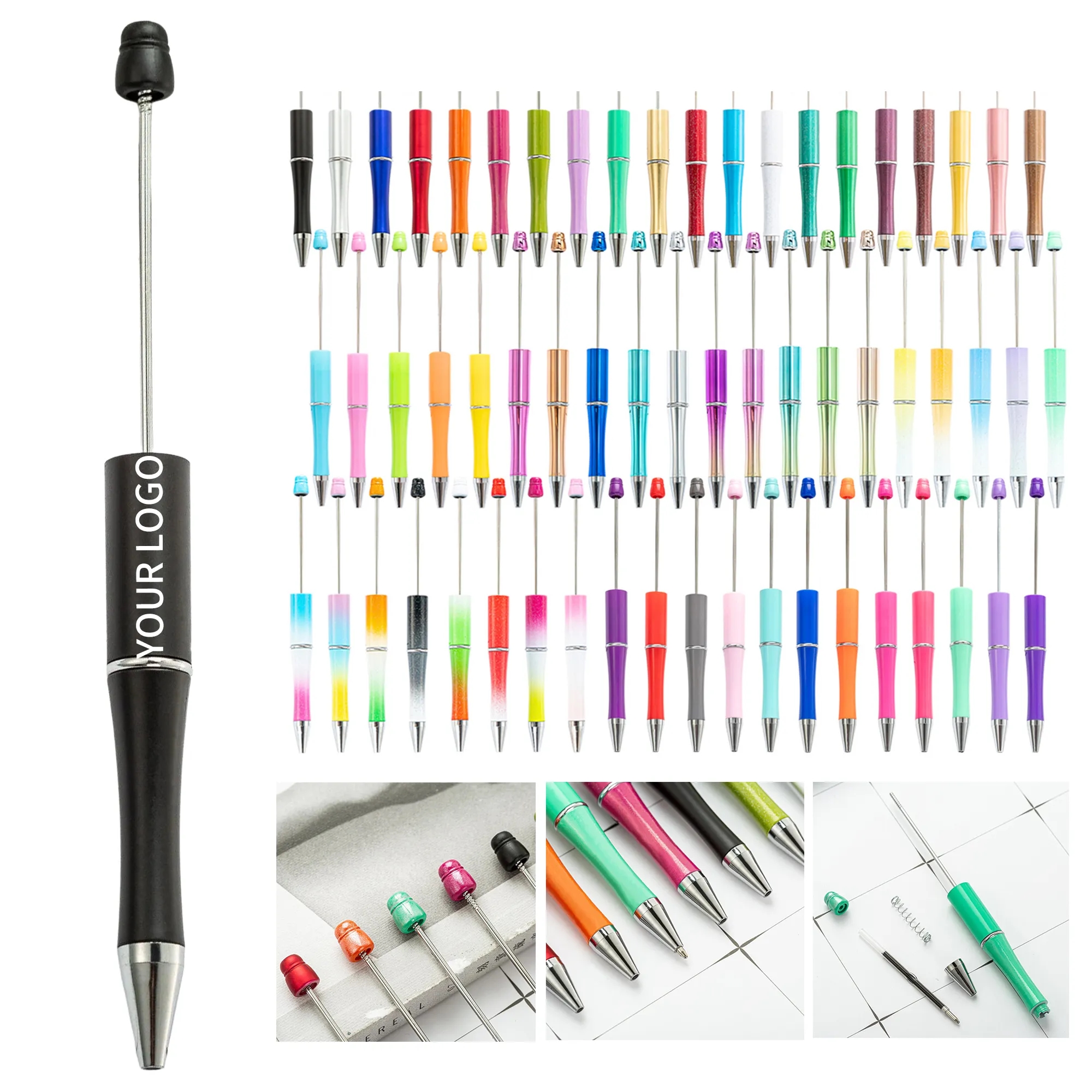 Plastic Beadable Pen 80