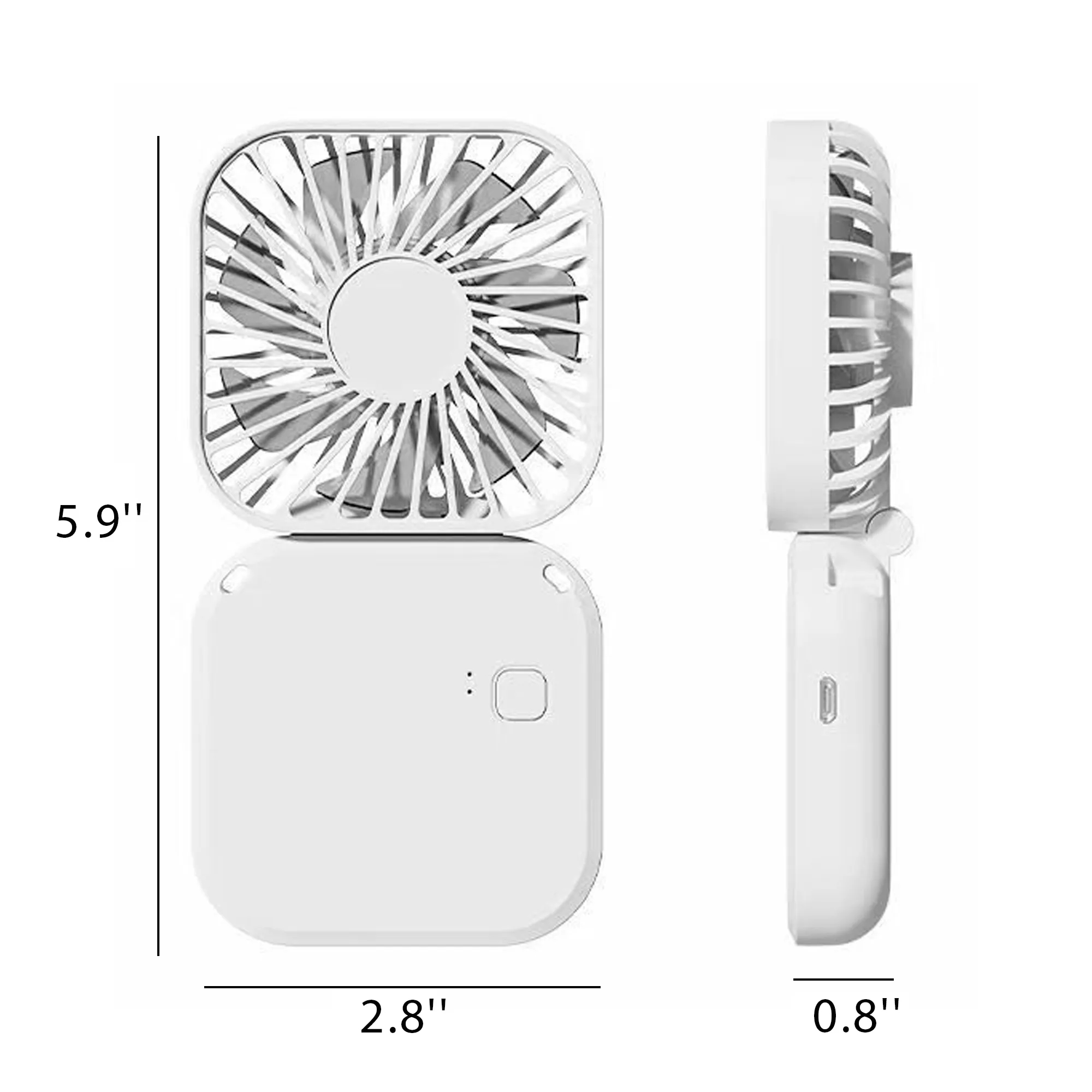 Cube Mini Foldable Fan 3