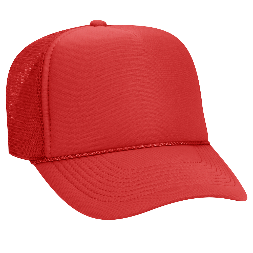 OTTO CAP® 5 Panel Mid Profile Mesh Back Trucker Hat 32