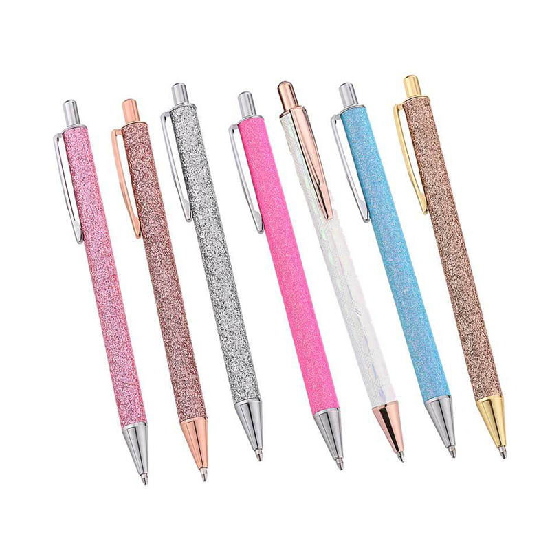 Metallic Yarn Glitter Ballpoint Pen 8