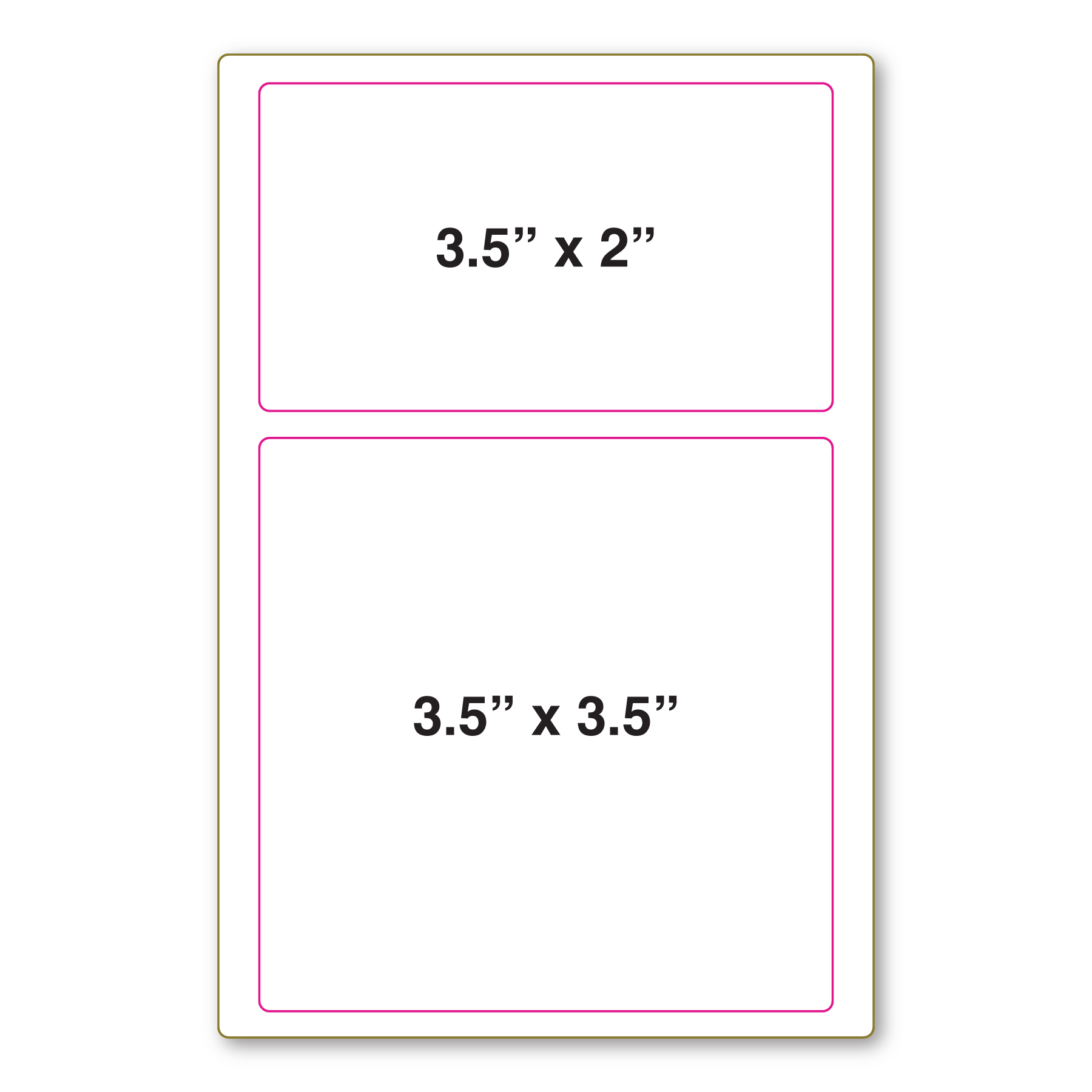 4" x 6" Adhesive Decal Sheet 4