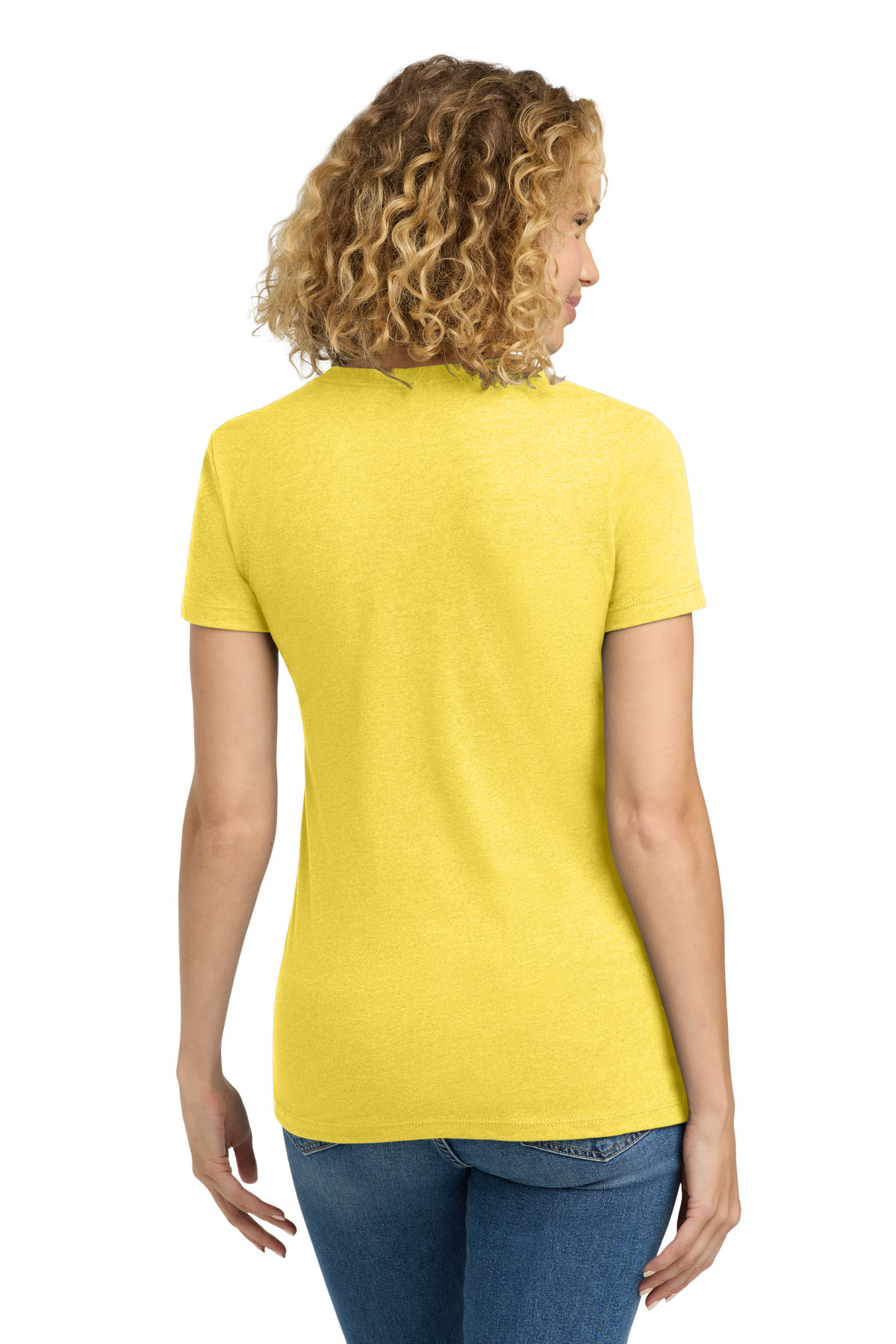 Next Level Apparel Women's CVC Tee. NL6610 46