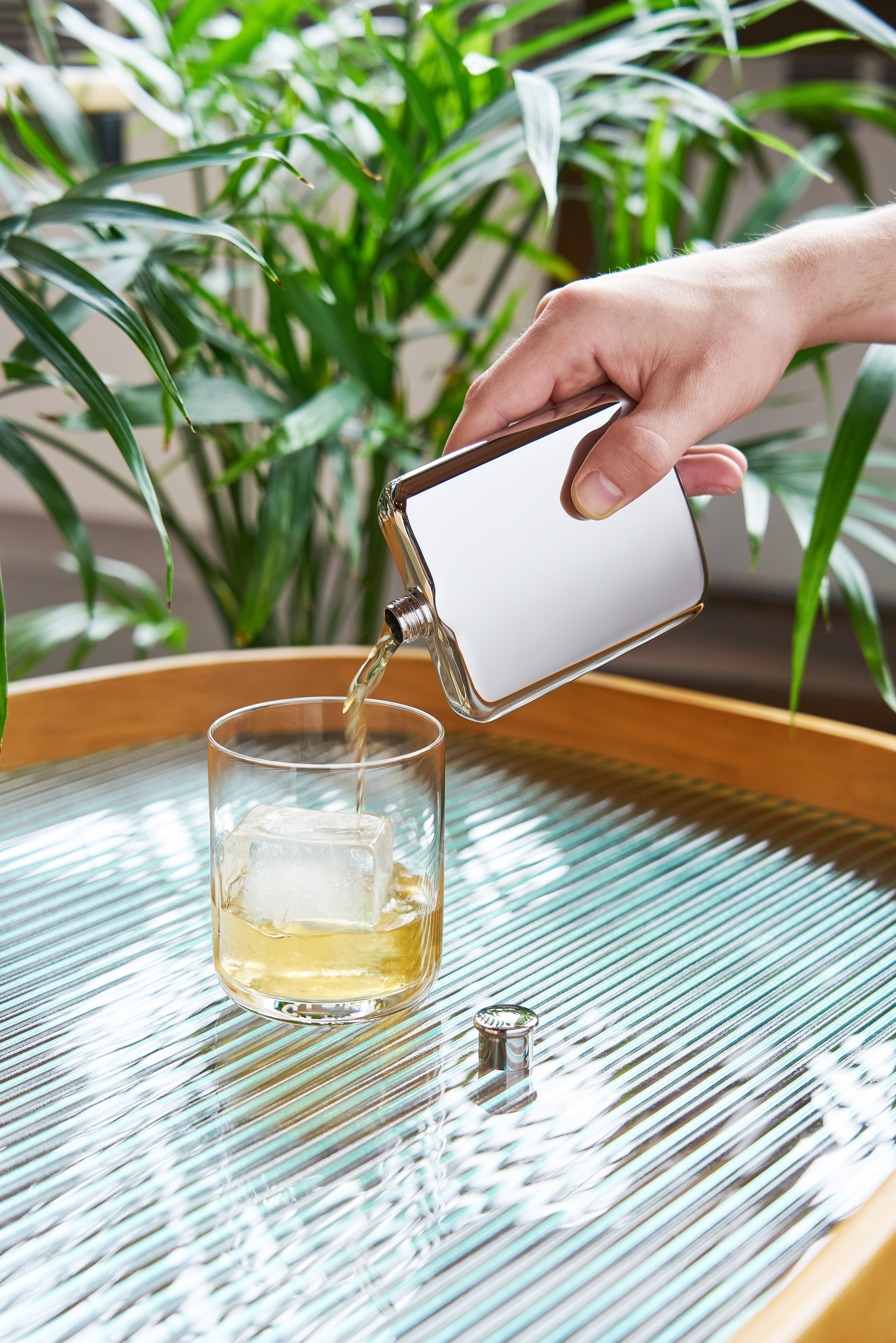 Viski® Polished Flask 16