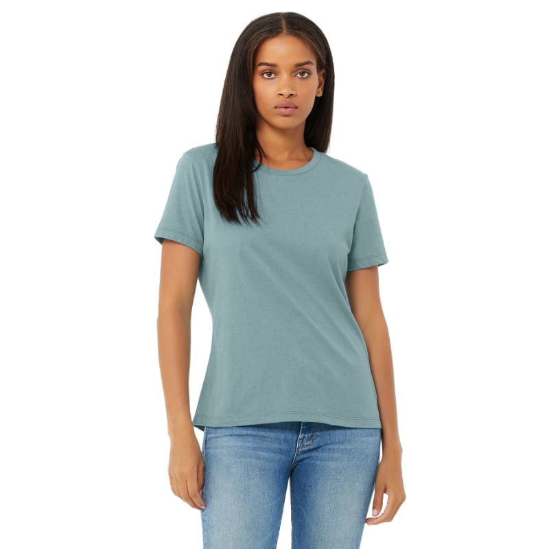 Bella + Canvas Ladies' Relaxed Heather CVC Short-Sleeve T-Shirt 166