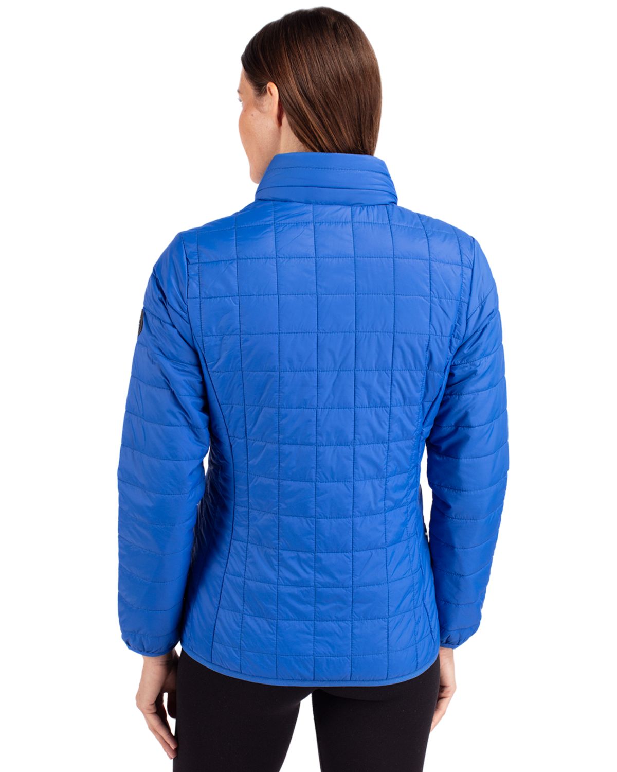 Cutter & Buck Rainier Recycled Insulated Puffer Womens Full Zip Jacket 17