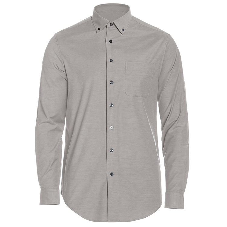 Perry Ellis Heathered Woven Shirt 2