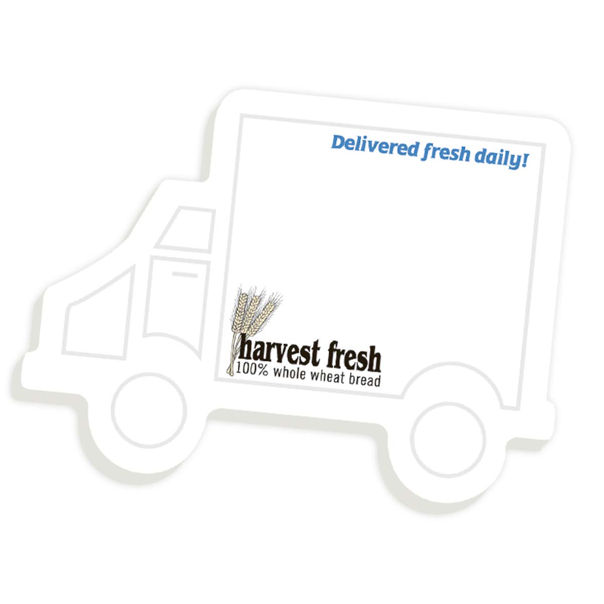 Souvenir® Sticky Note™ 4" x 3" Die Cut Pad, 50 sheet 12